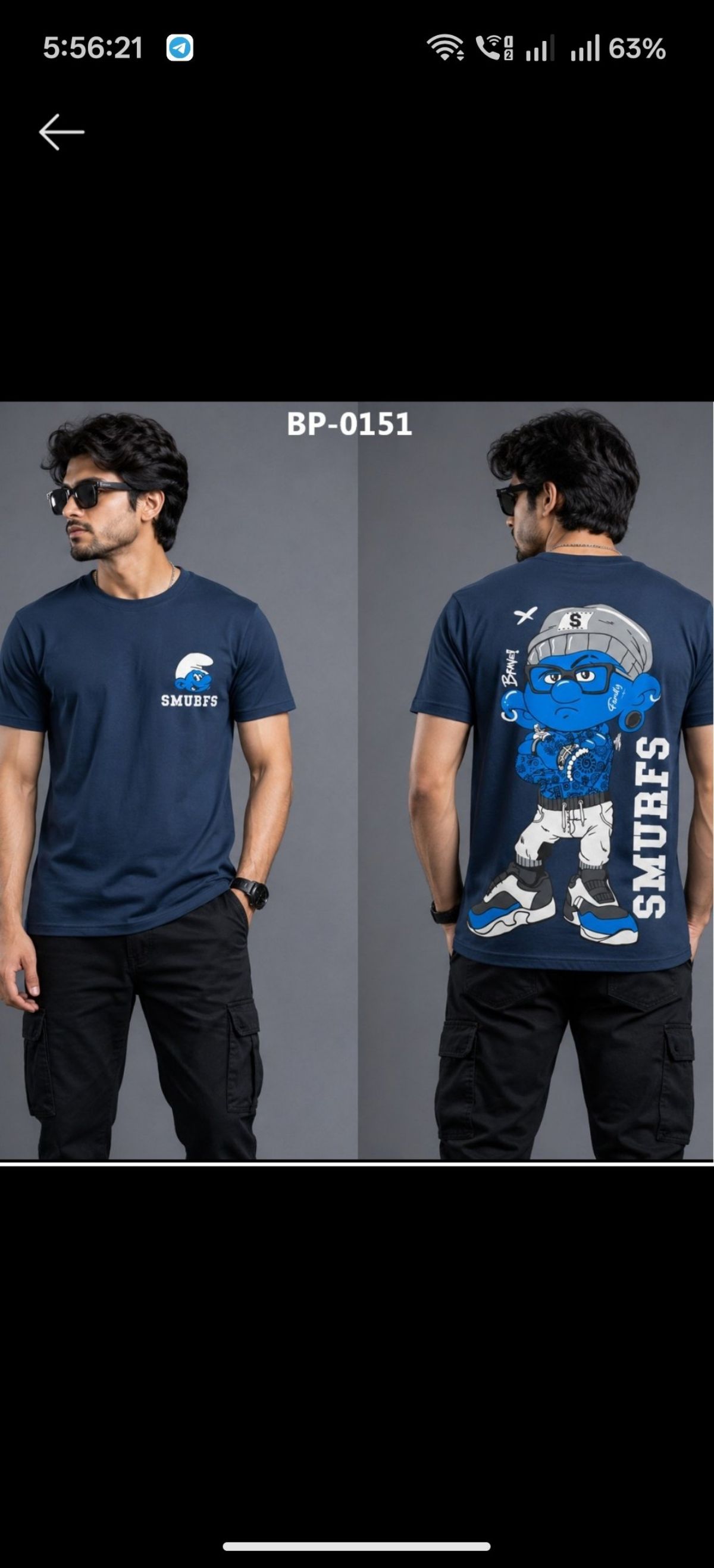 TOMHIDDLE MENS PRINTED T-SHIRT- A4-BP-0151