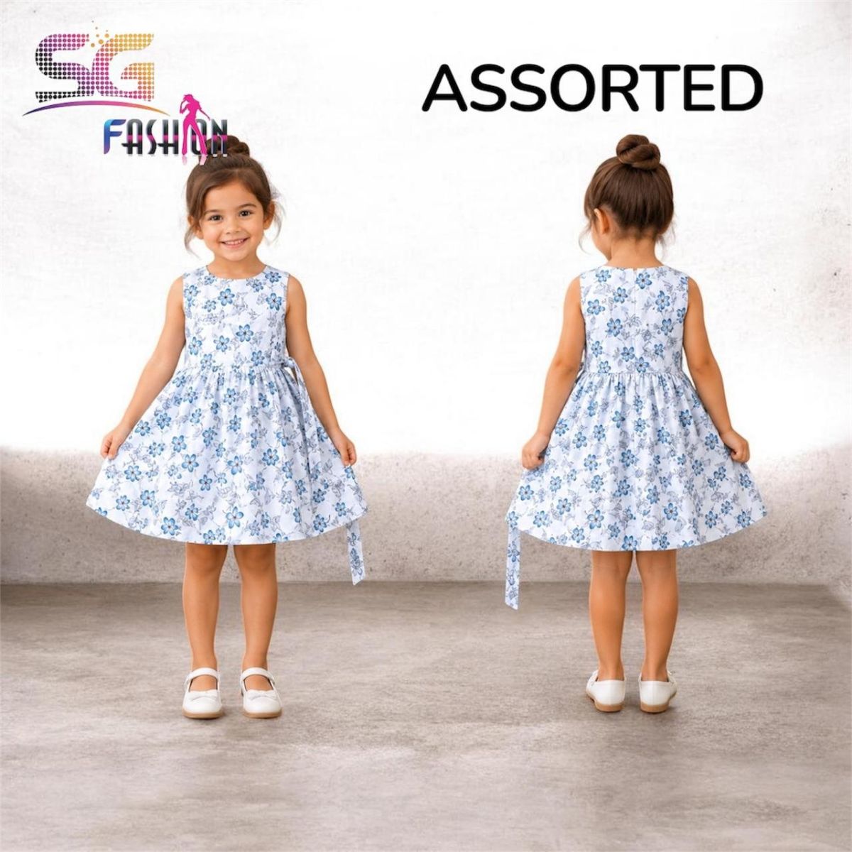 SG Fashion Kids Girls Frock (M-2XL)