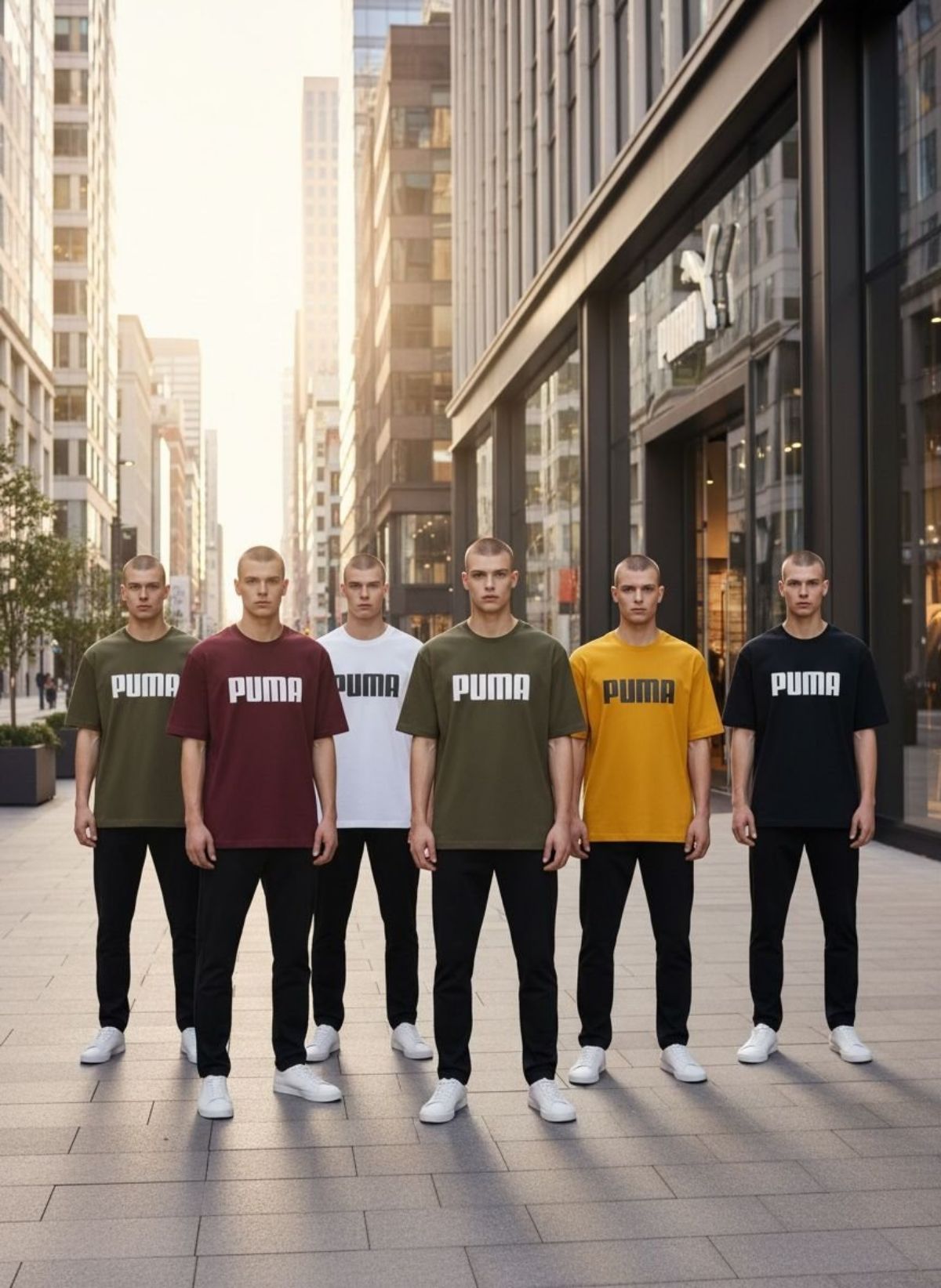 Men's Cotton Half Sleeves T-shirts Puma