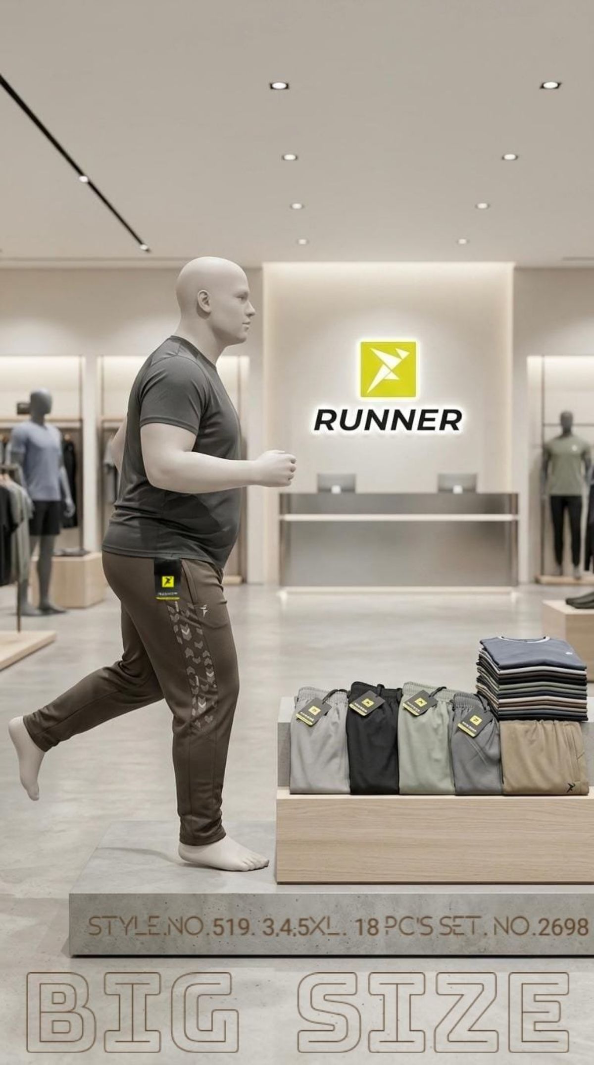 RUNNER Men's Trackpants D No- 519