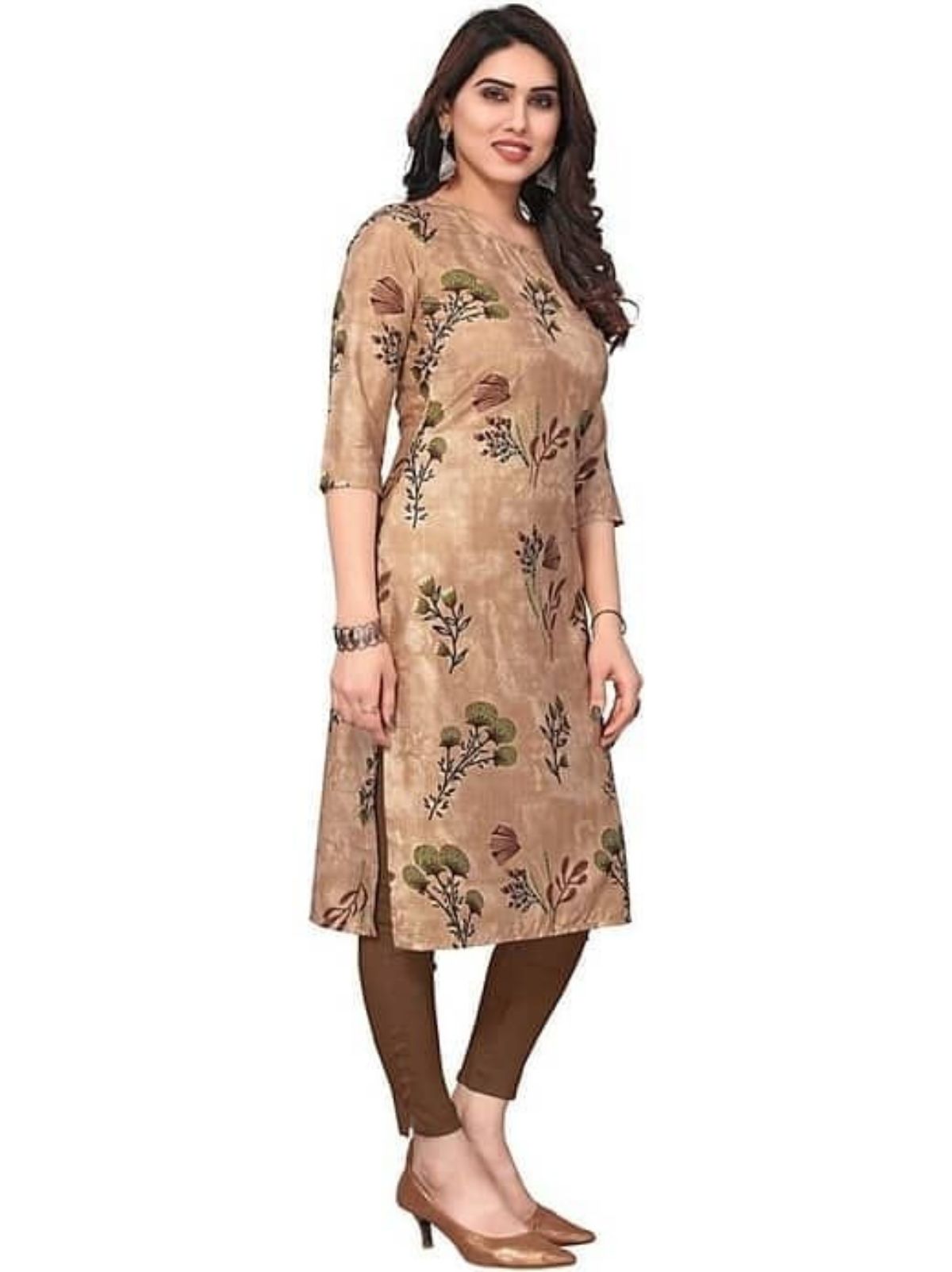 Women's Printed Cotton Kurti