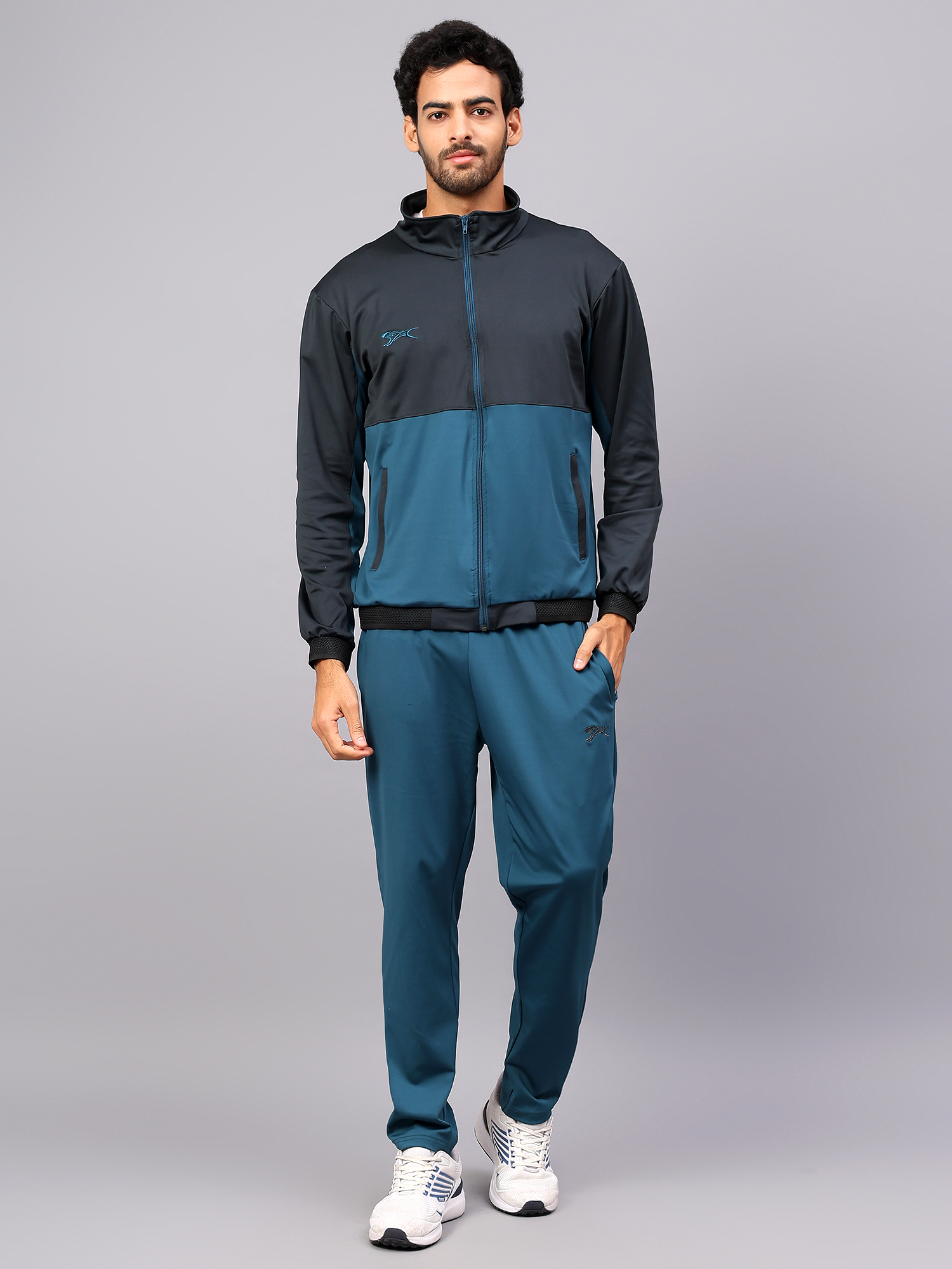 Men's Tracksuit  SNTSW107M
-Air Force/D.Grey-XL