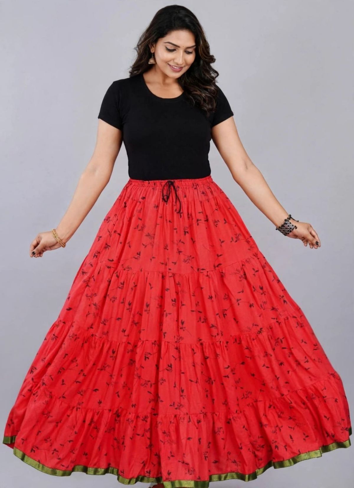 Women's Printed Cotton Skirts