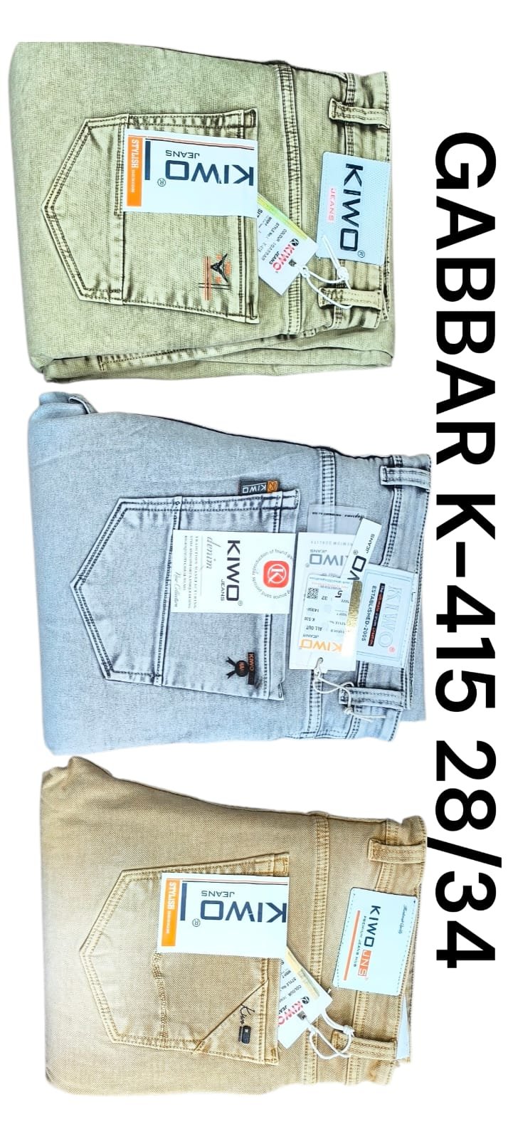 Kivo Jeans- Gabbar K-415