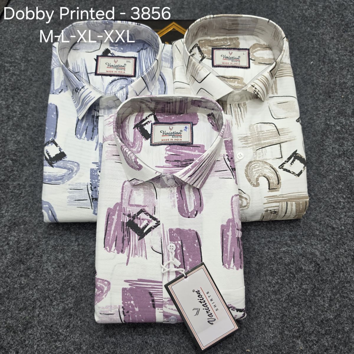 Variation Men's Shirts- 3856