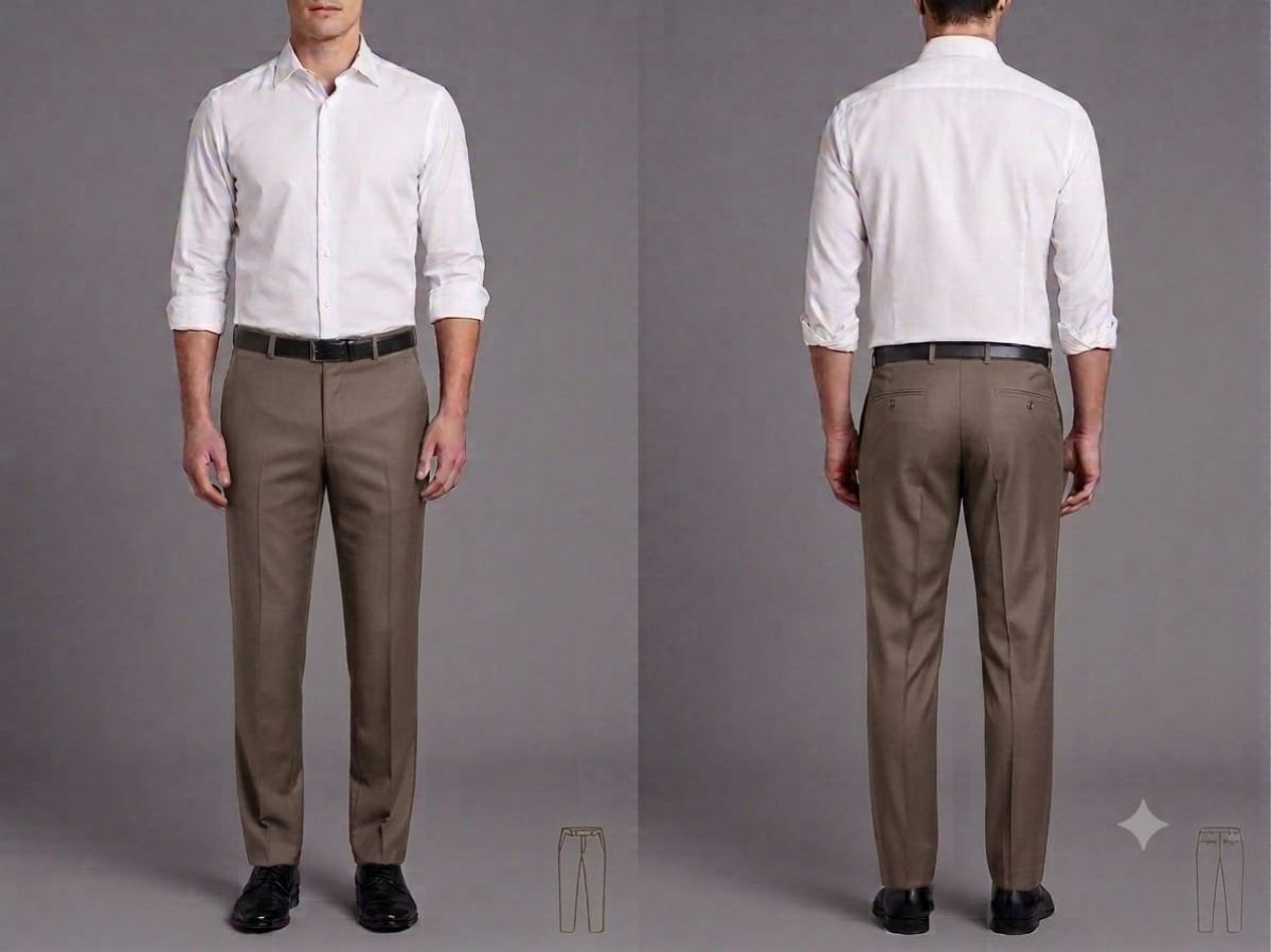 KRX Men's Imported Twill Fabric Polofit Pants - HL-07