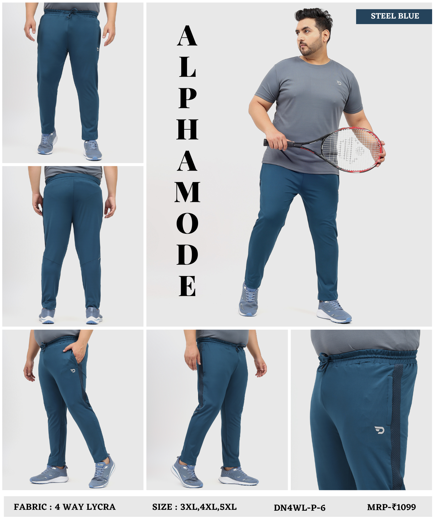 Imported 4way Taiwan Lycra Lower ( 280 GSM)