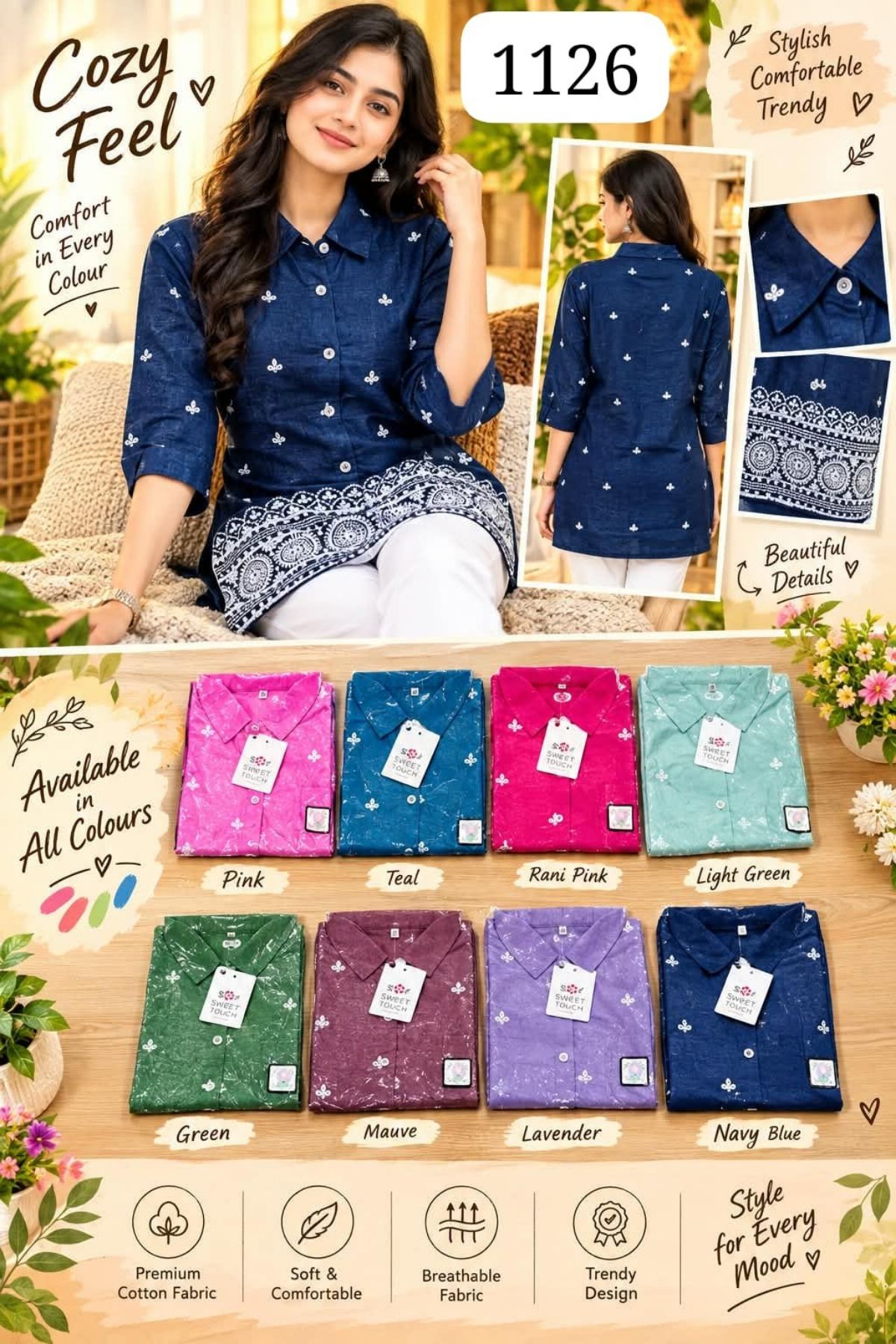 Women's Fancy Top-1126