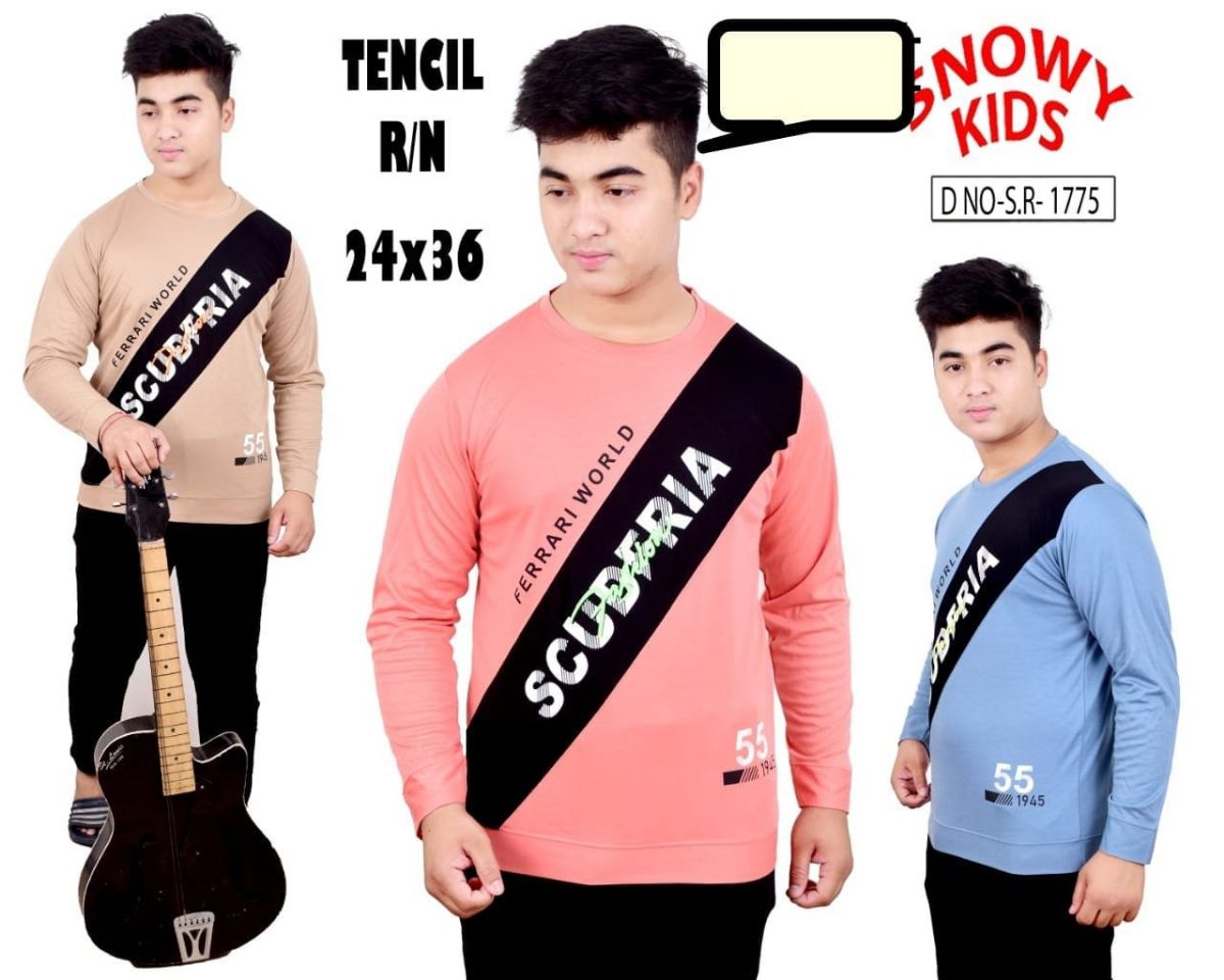 Kids Full Sleeve T-shirts - SR 1775