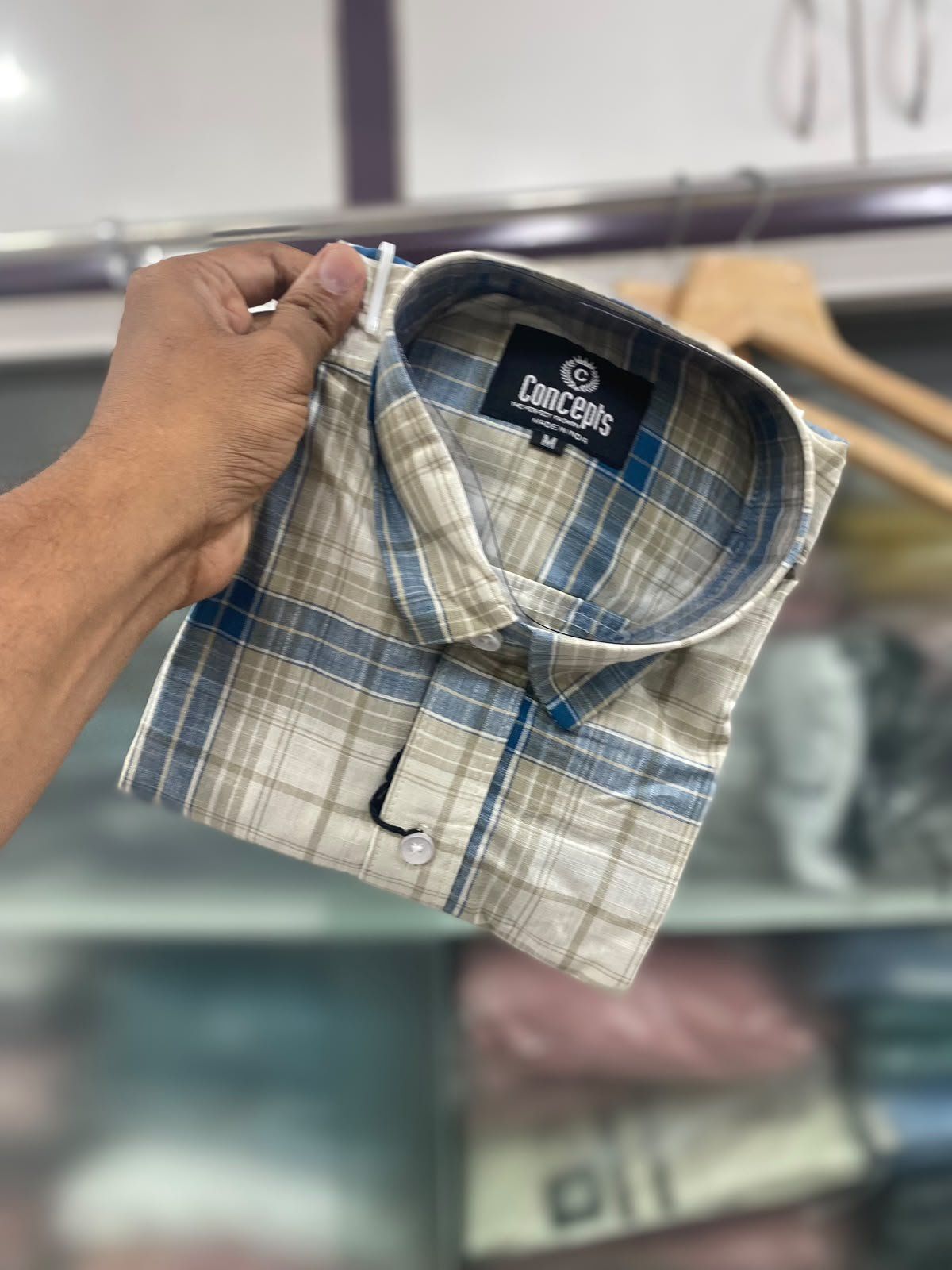 Concepts Men's Shirts Cotton Linen (2XL-4XL)