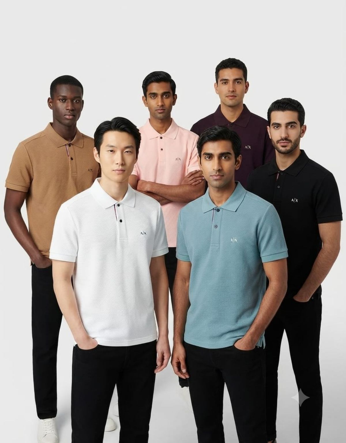 Polo Collared Neck T-shirts For Men's