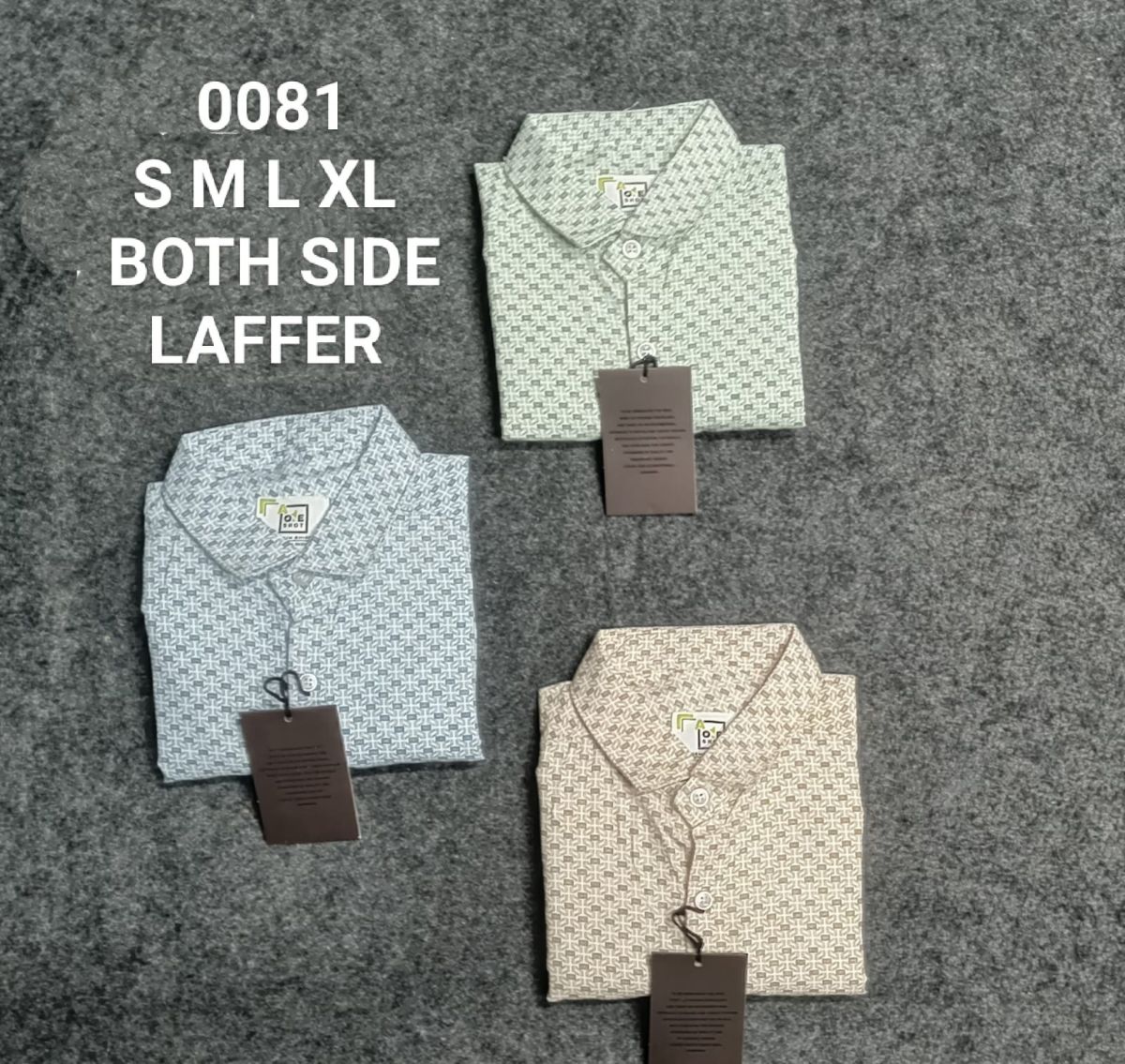 Shree Yash Both Side Laffer Men's Shirts (0081)