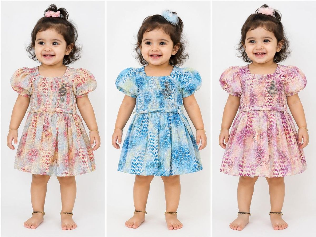 SG Fashion Kids Girls Frock