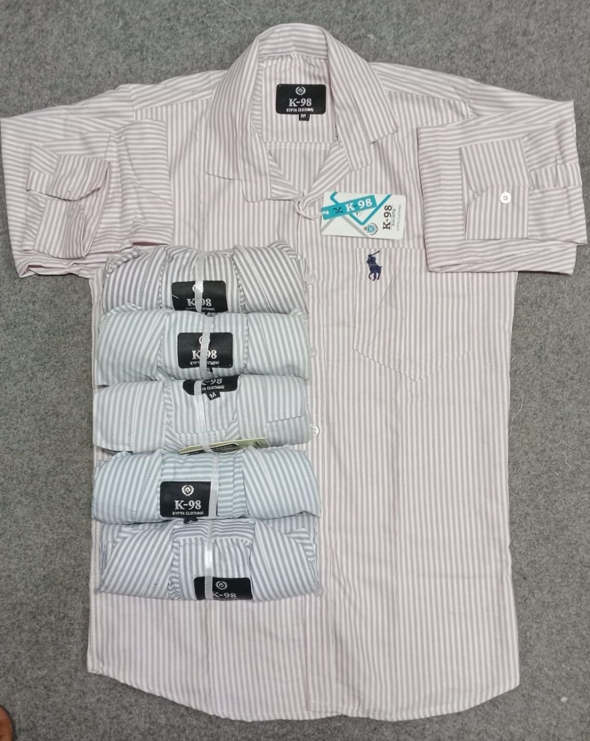 Yarn Dyed Lining Men's Shirts