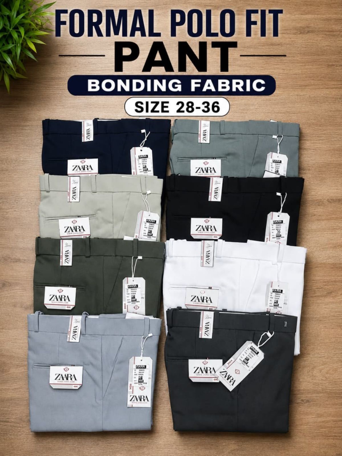 Men's Formal Trousers -Bonding  (28-36)