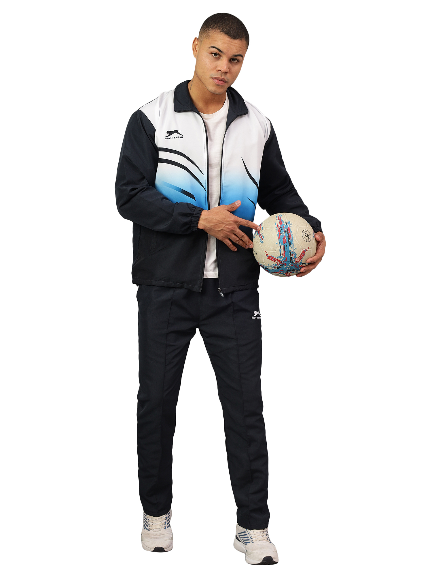 Men's Tracksuit  D-SNTSTZHS965_Navy/White/Cyan_XL_TZ