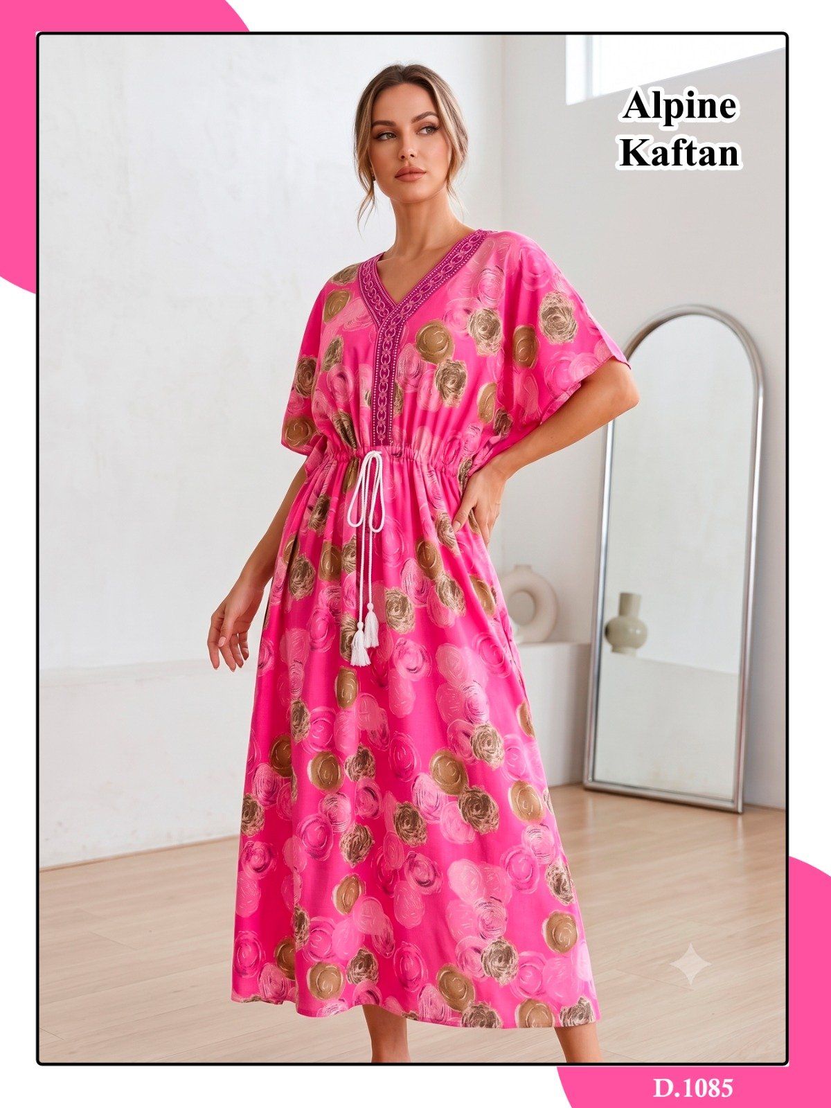 Women Alpine Premium Nighties Kaftan Fancy Pattern