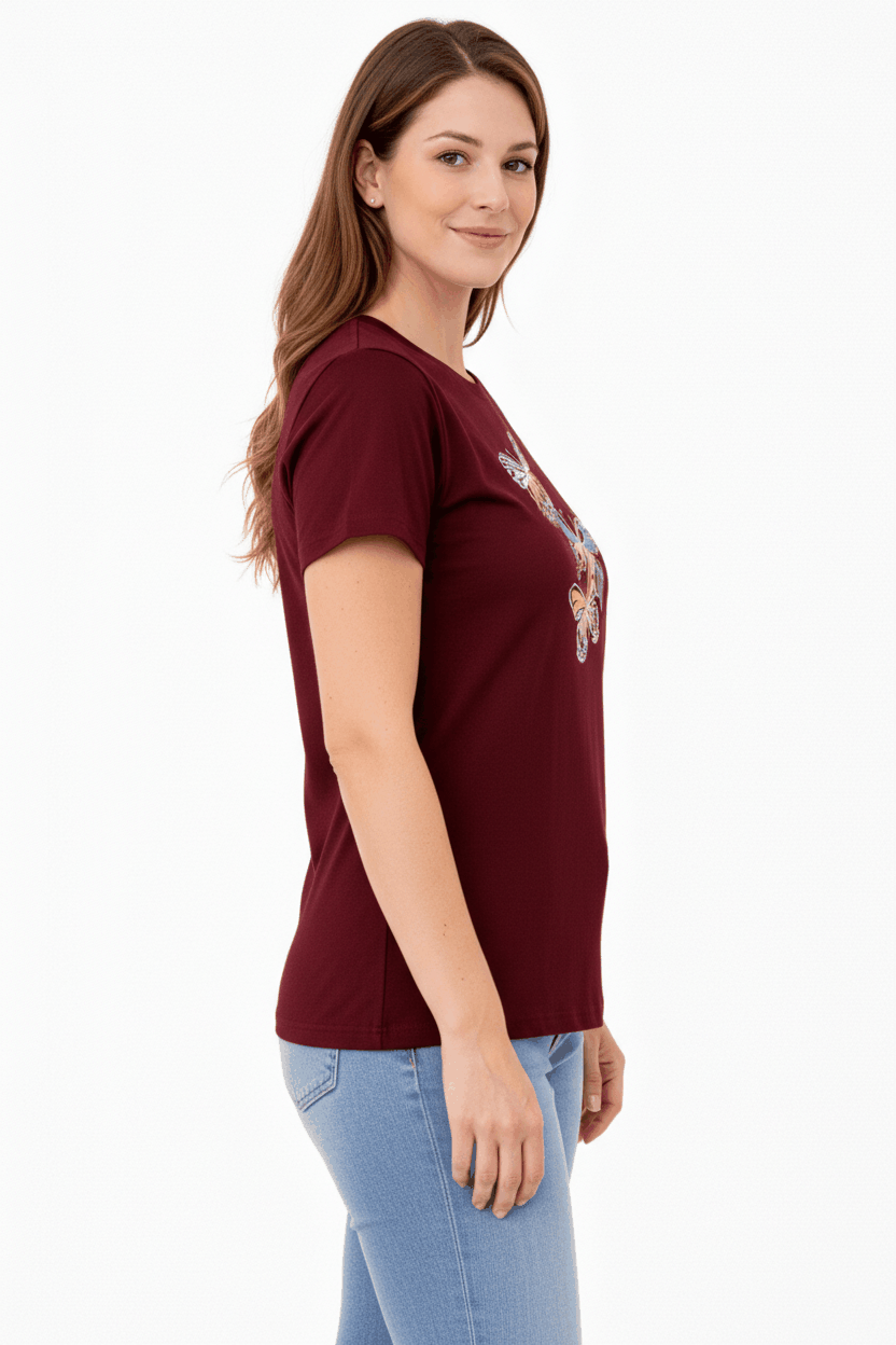 Round neck tshirt