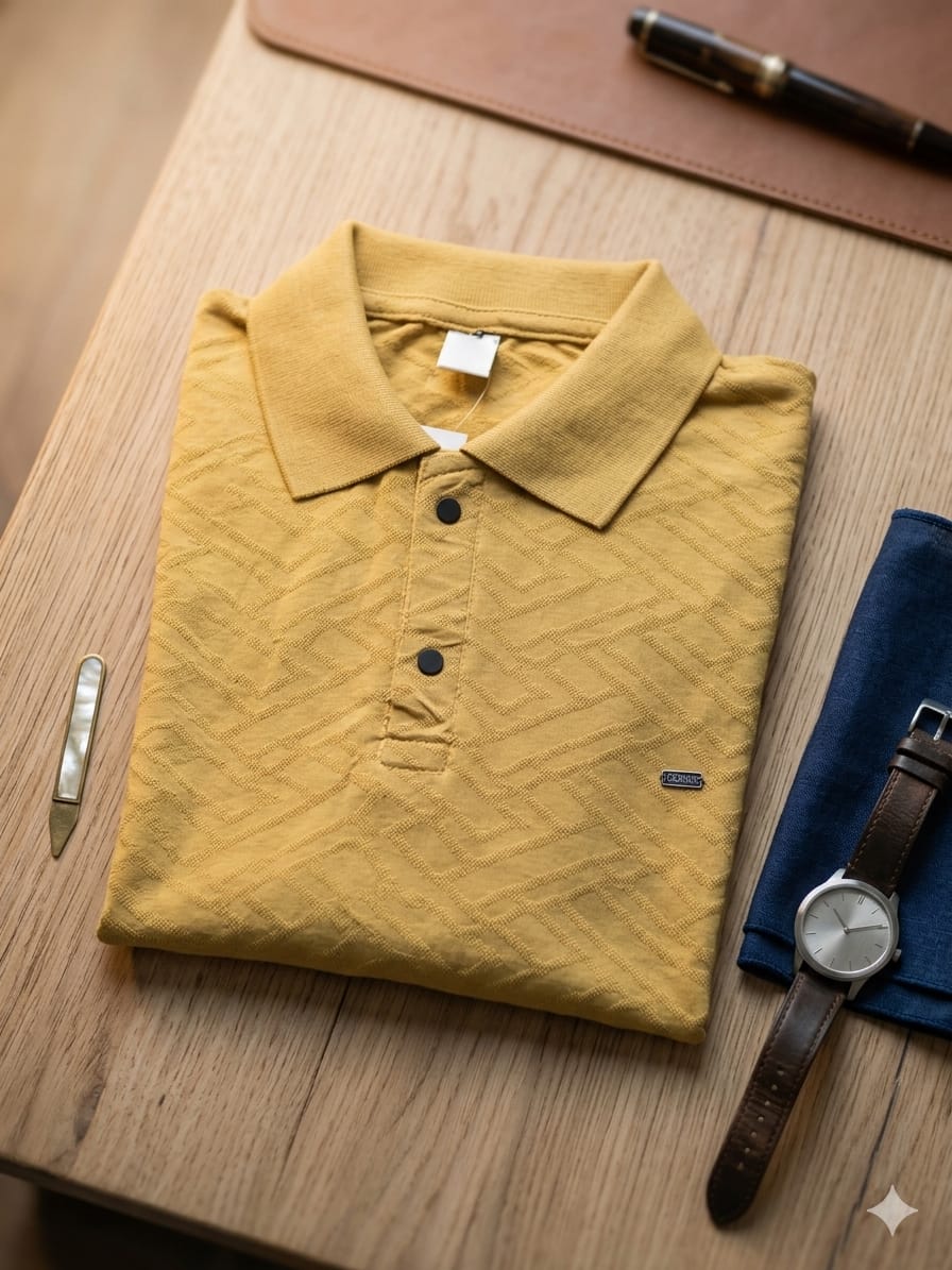 Mens Half Sleeve Polo NeckTshirt 18980