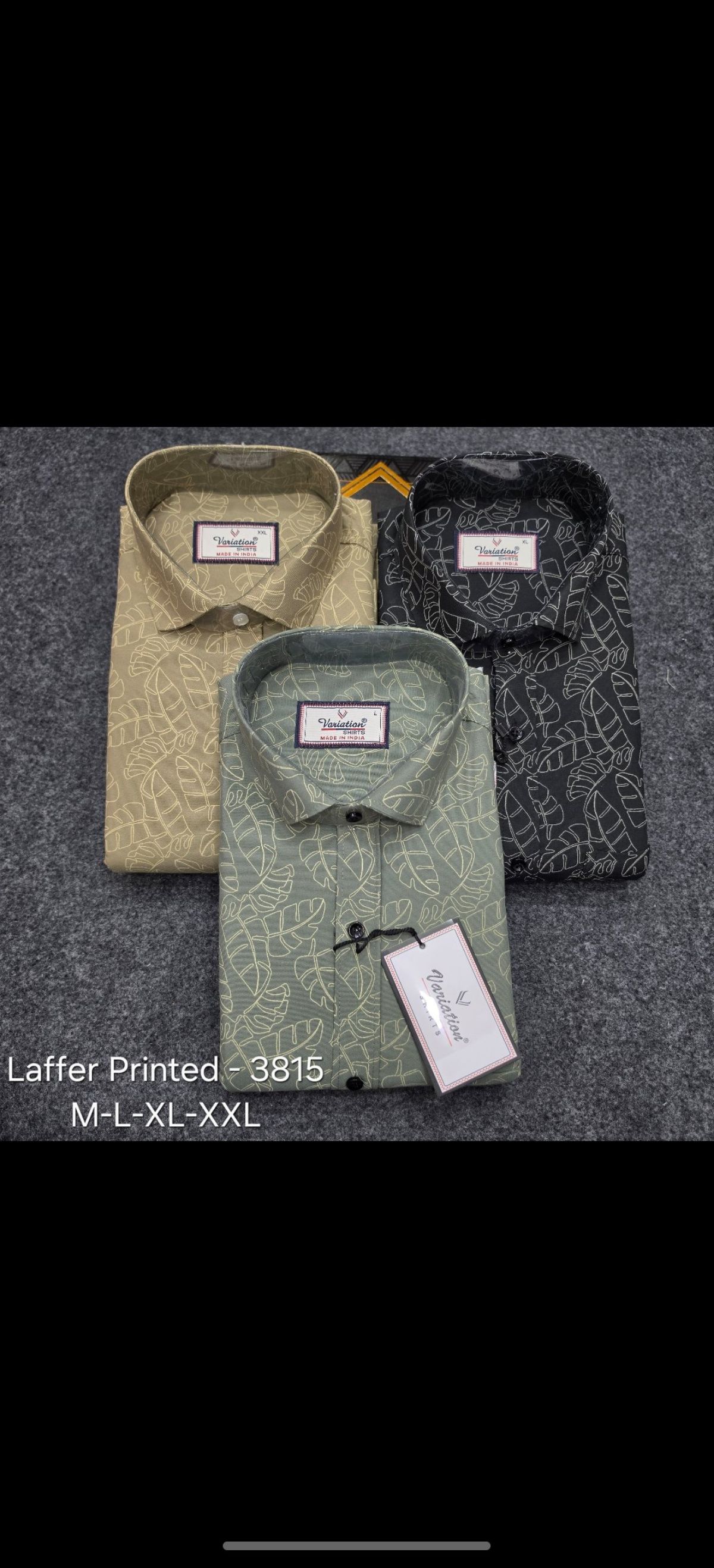Variation Men's Shirts- 3815