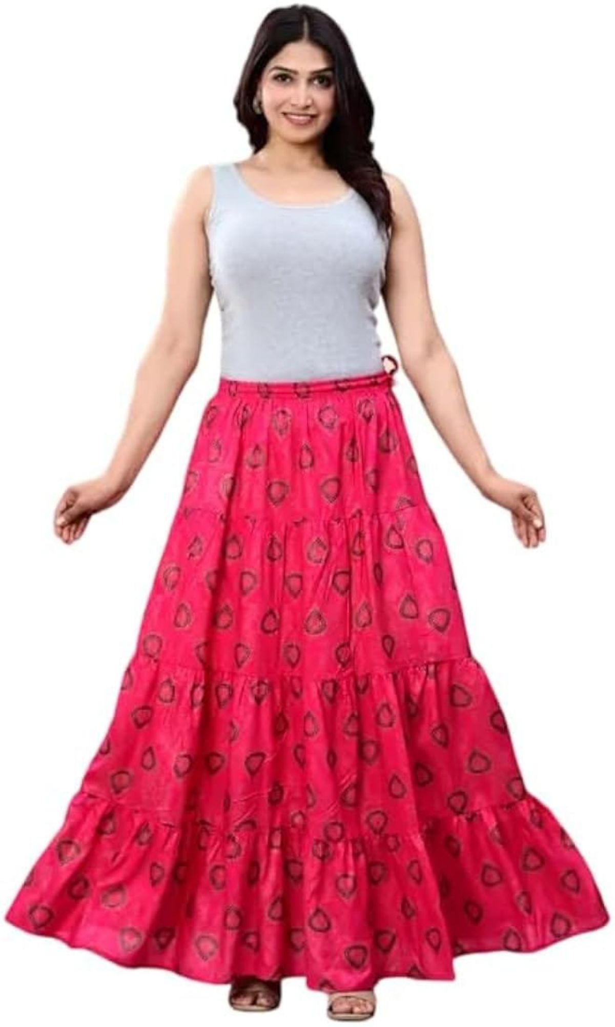 Women's Printed Cotton Skirts