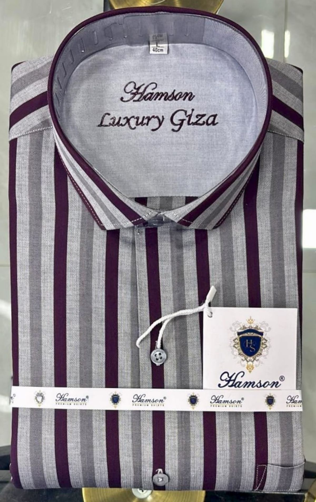 Hamson Luxury Italian Giza Cotton Men's Shirts