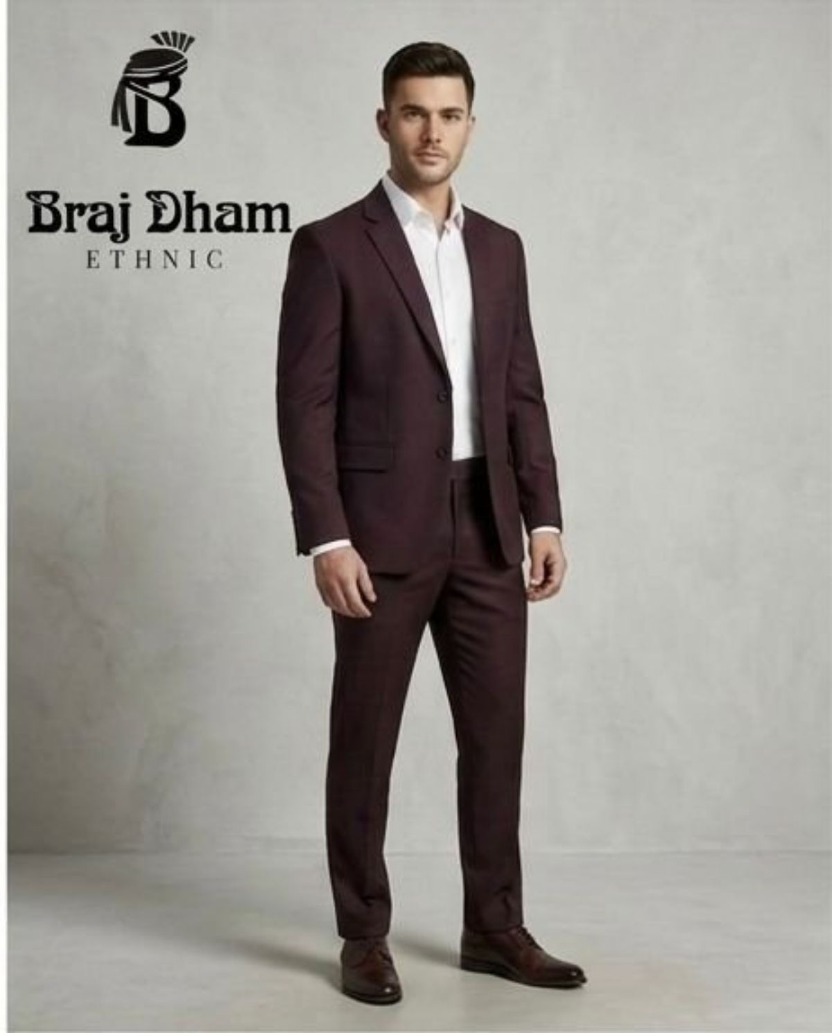 Braj Dham Ethnic Men's Blazer D No- 103