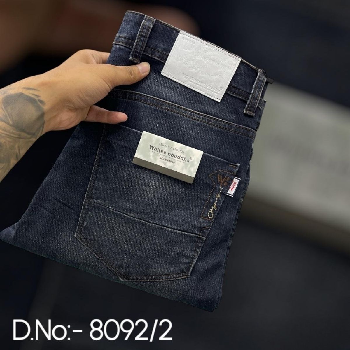 Whitee Budhha Men's RFD Jeans-8092/2 (30-38)