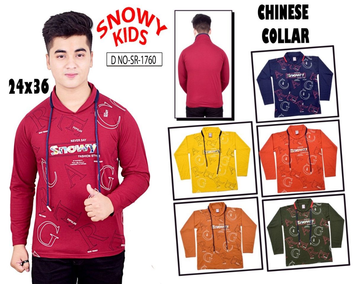 Kids Full Sleeve T-shirts - SR 1760