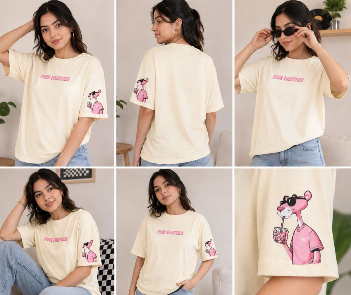 Cotton Blend Printed Unisex T-Shirts