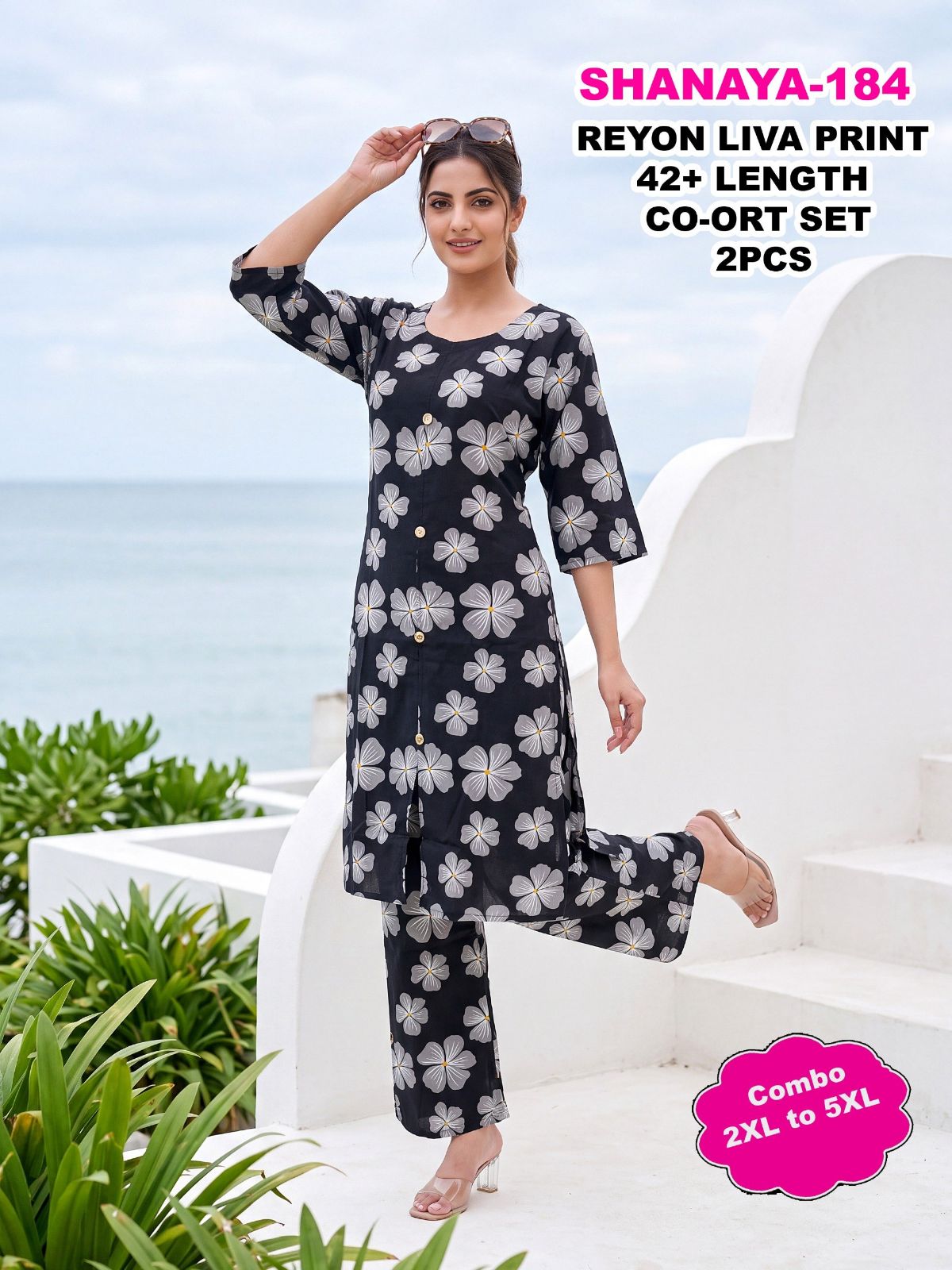 Shree Surbhi Women's Ethnic Wear Co-ord Set- Shanaya-184