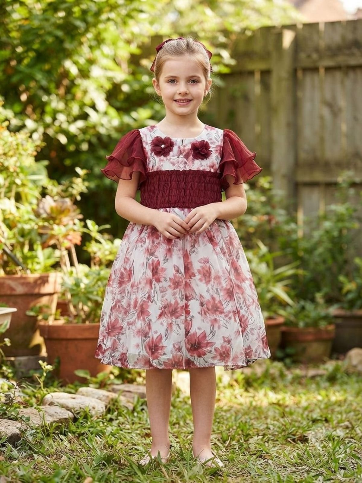 SG Fashion Kids Girls frock
