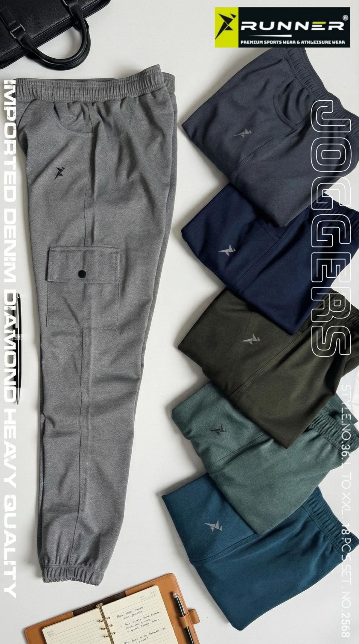 RUNNER Men's Trackpants D No- 36