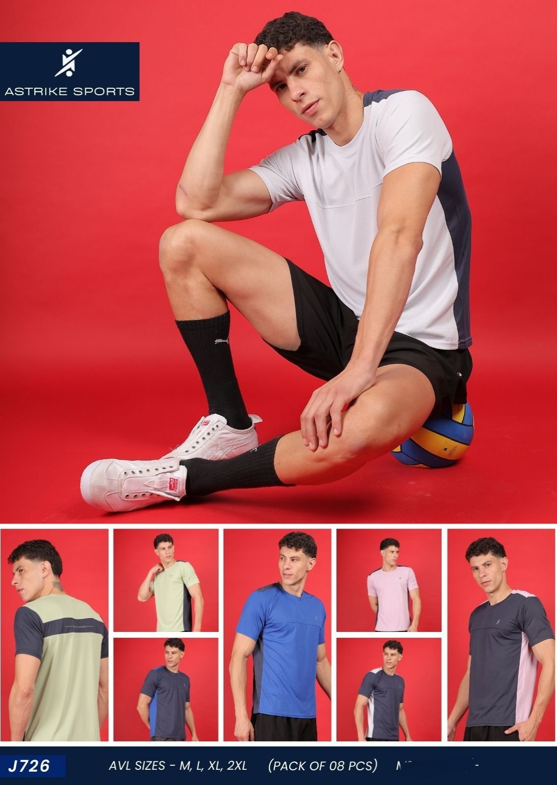 Men's T-Shirts Set- J-726