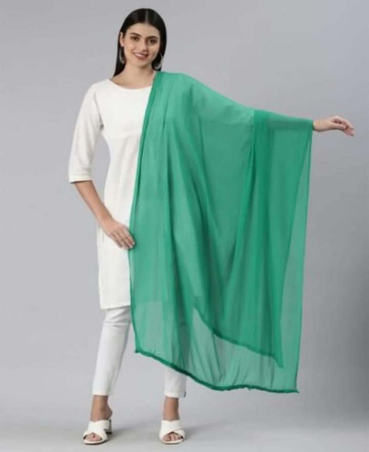 Women's Plain Dupatta
