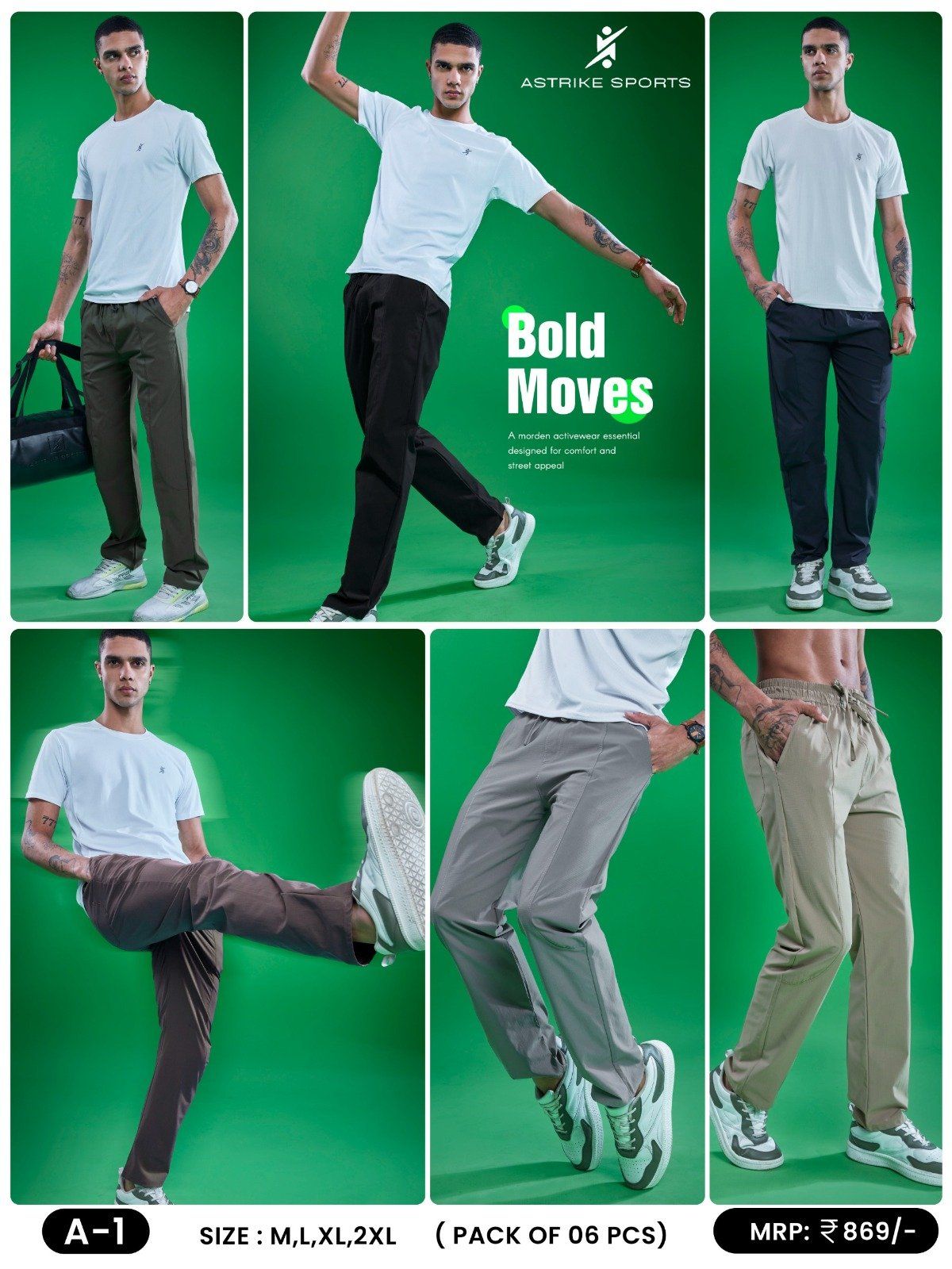 Men's Trackpants - A-1