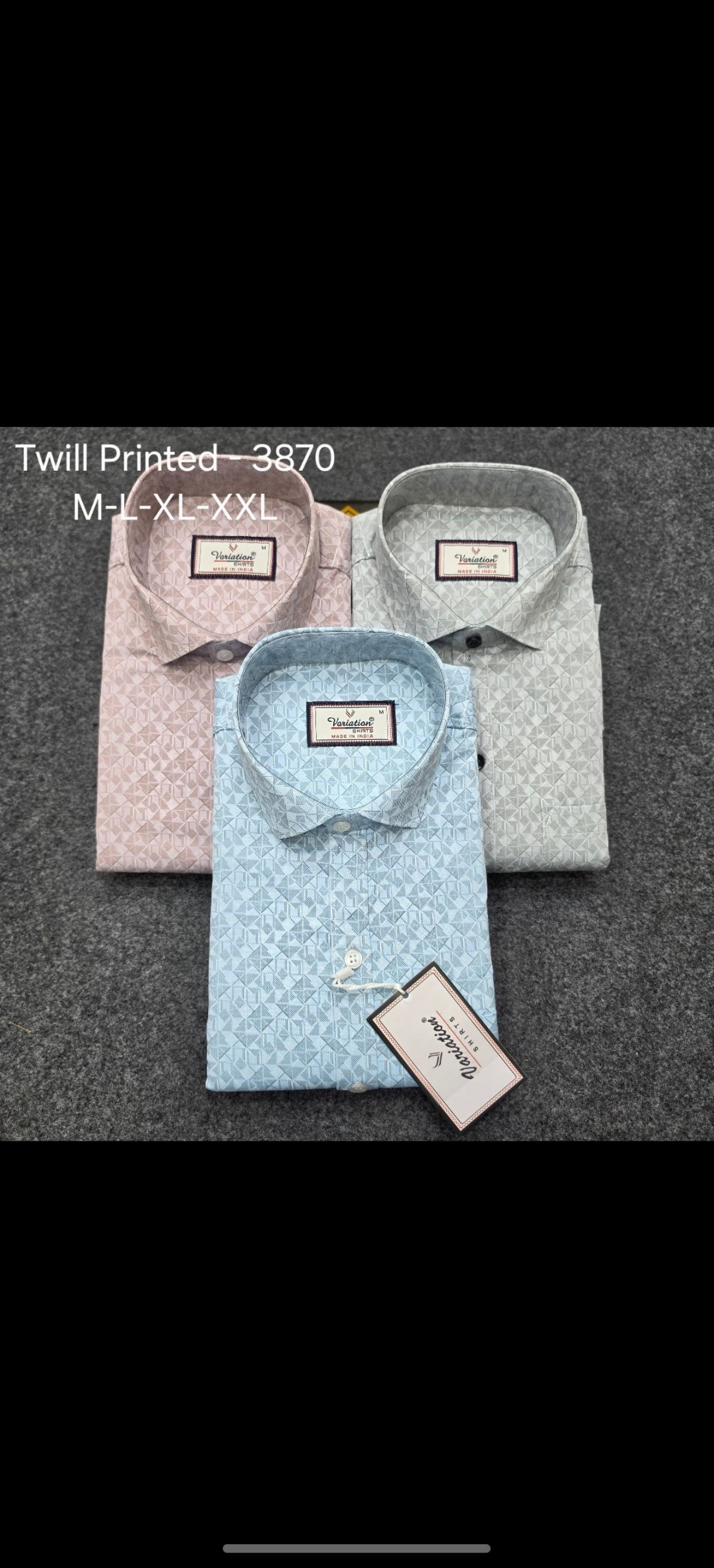 Variation Men's Shirts-3870