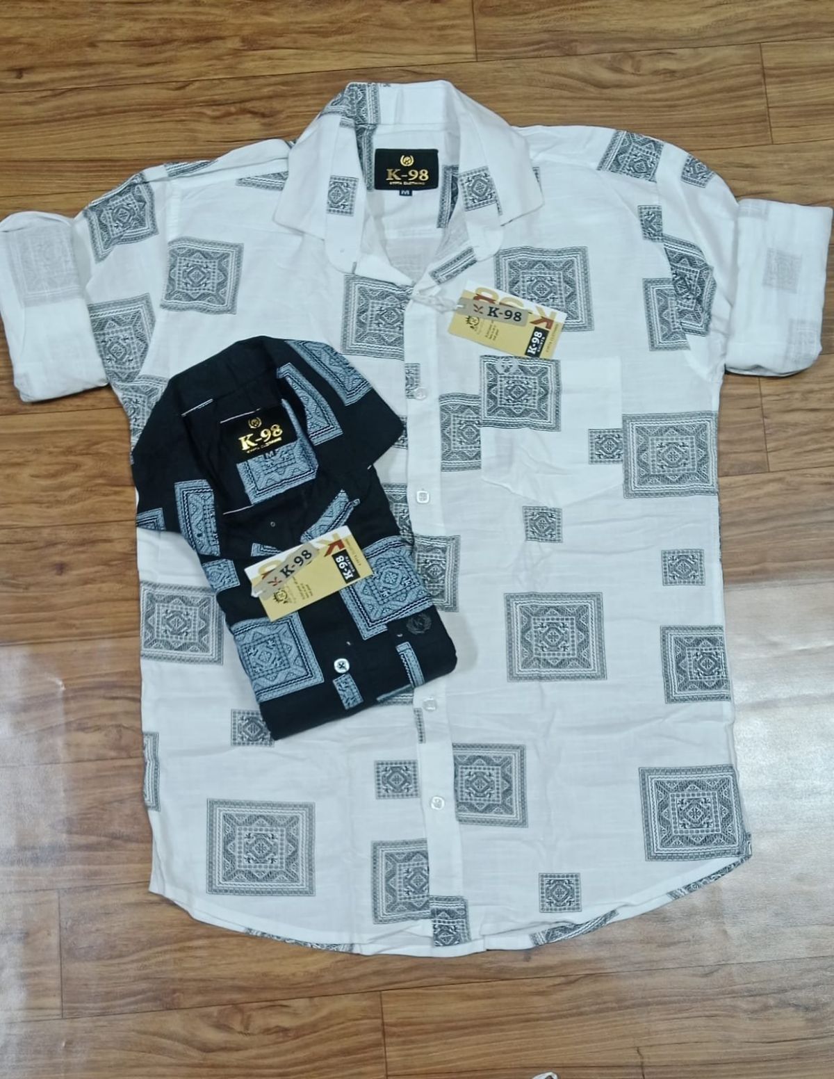 Linen Prints Shirts for Men's