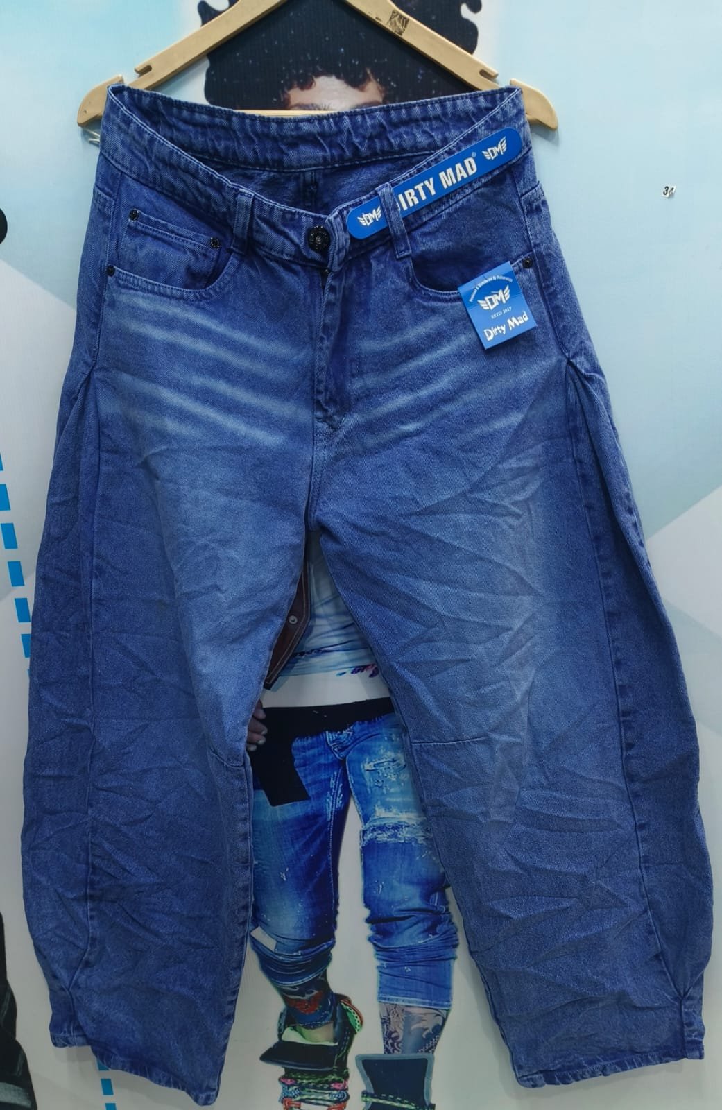 Men's Denim Jeans By Dirty Mad (New OD Card Fit)
