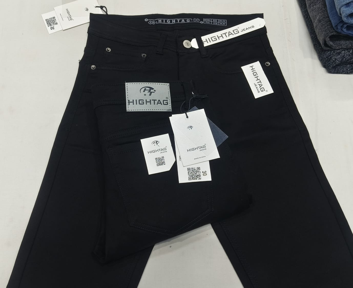 Men's Denim Jeans By Dirty Mad (Black)