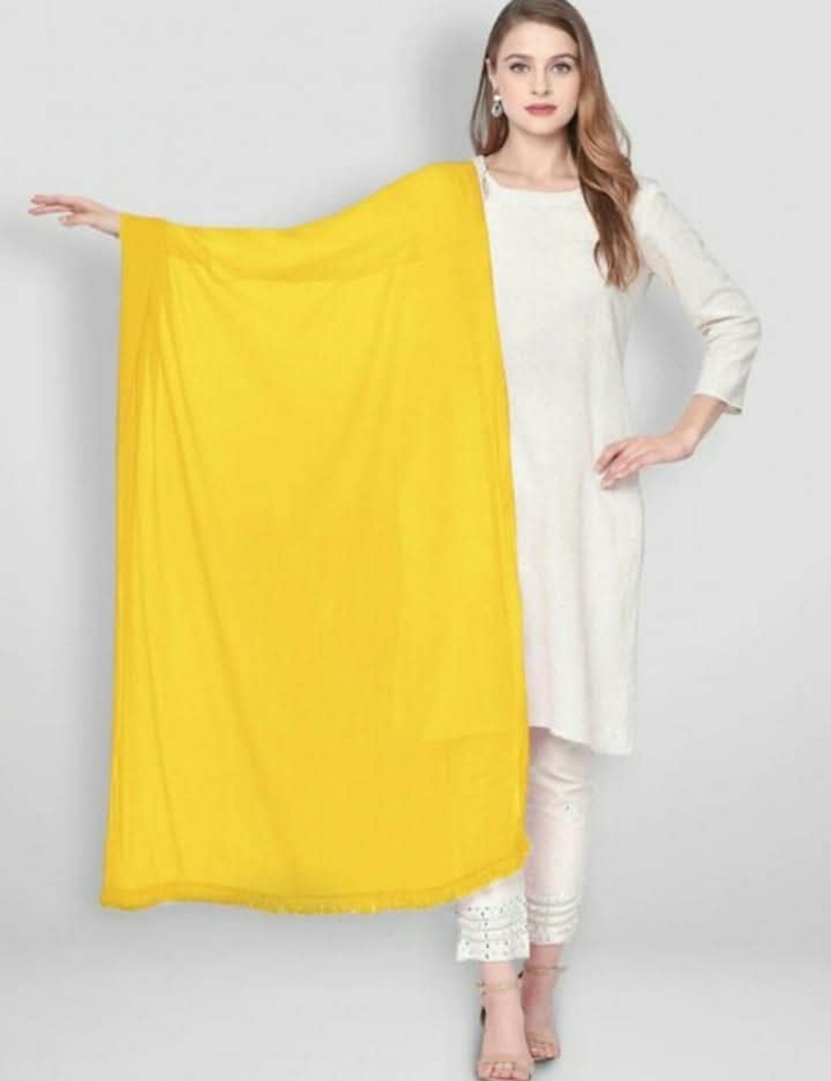 Women's Plain Dupatta