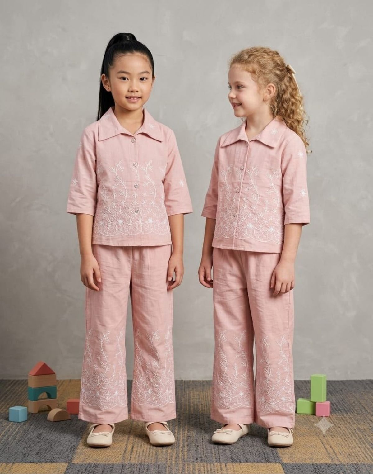 SG Fashion Kids girl top bottom Set
