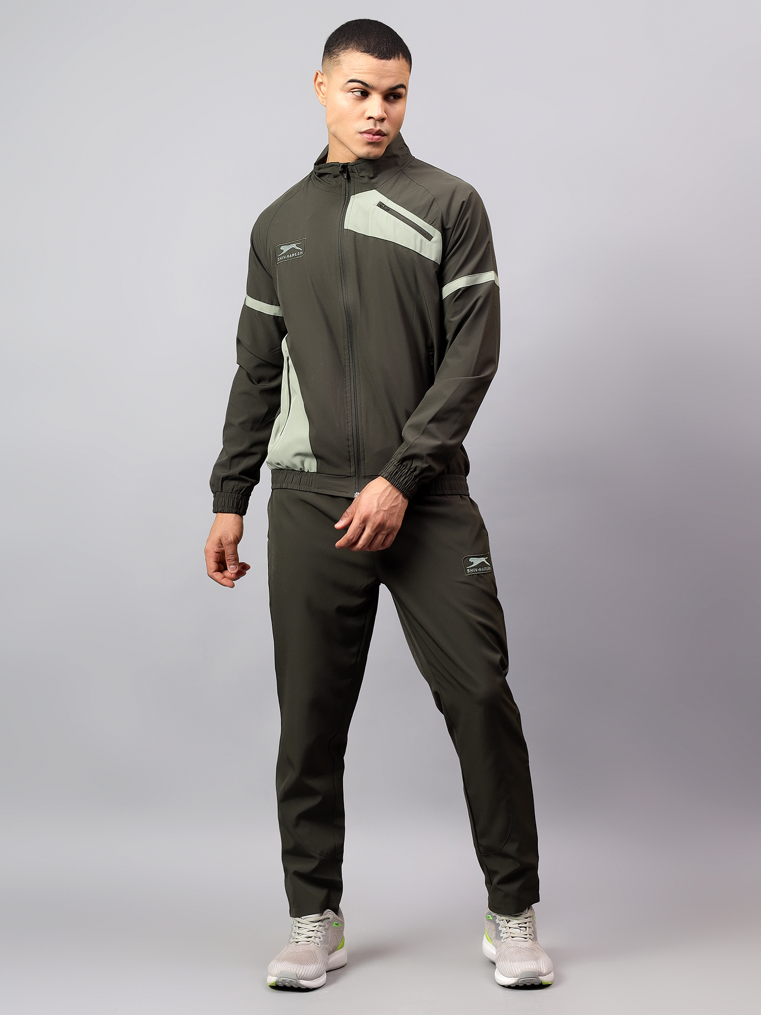 Men's Tracksuit  SNTSW109M-Olive/Pista-XXL