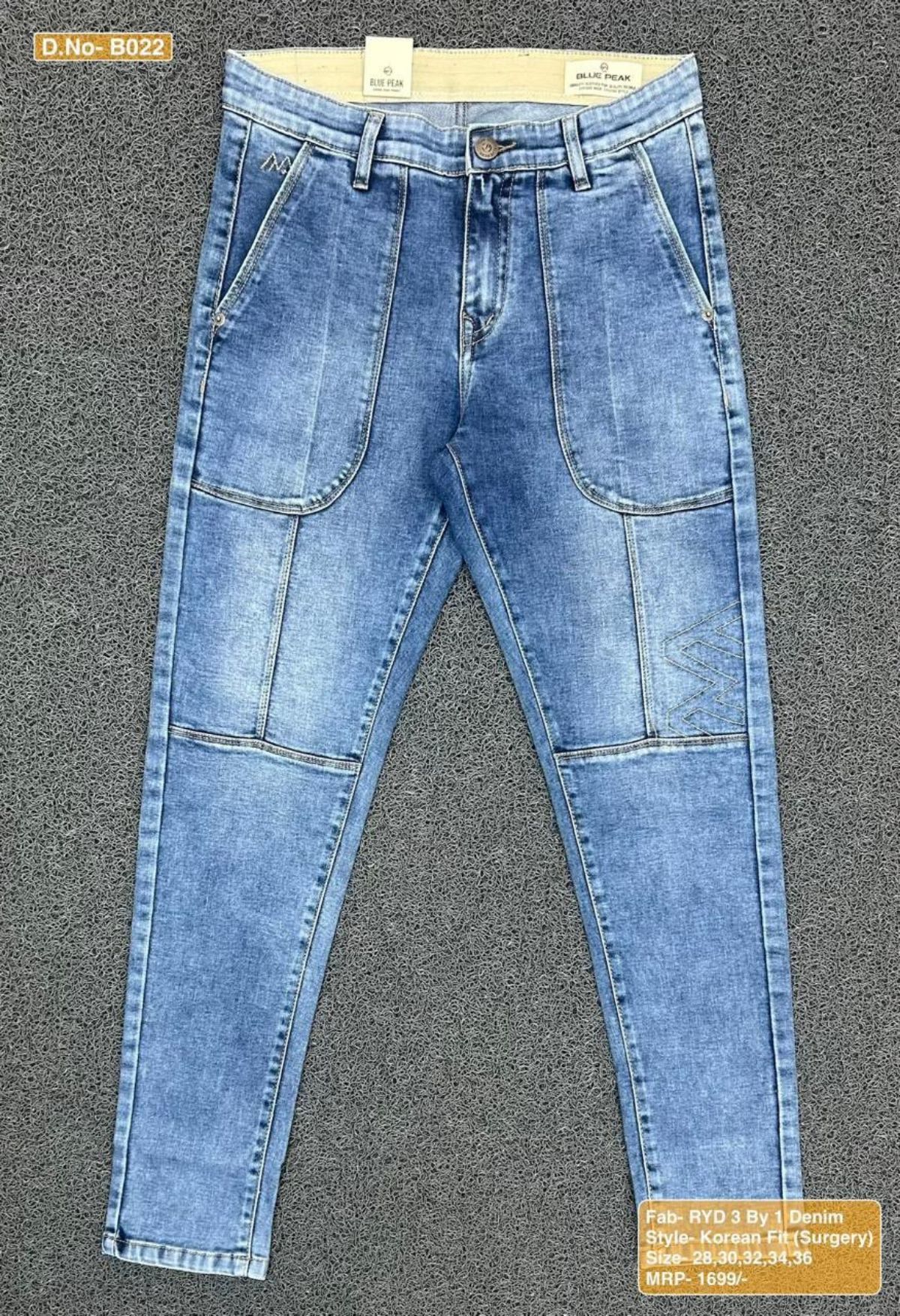 Bluepeak Men's Denim - BP 022