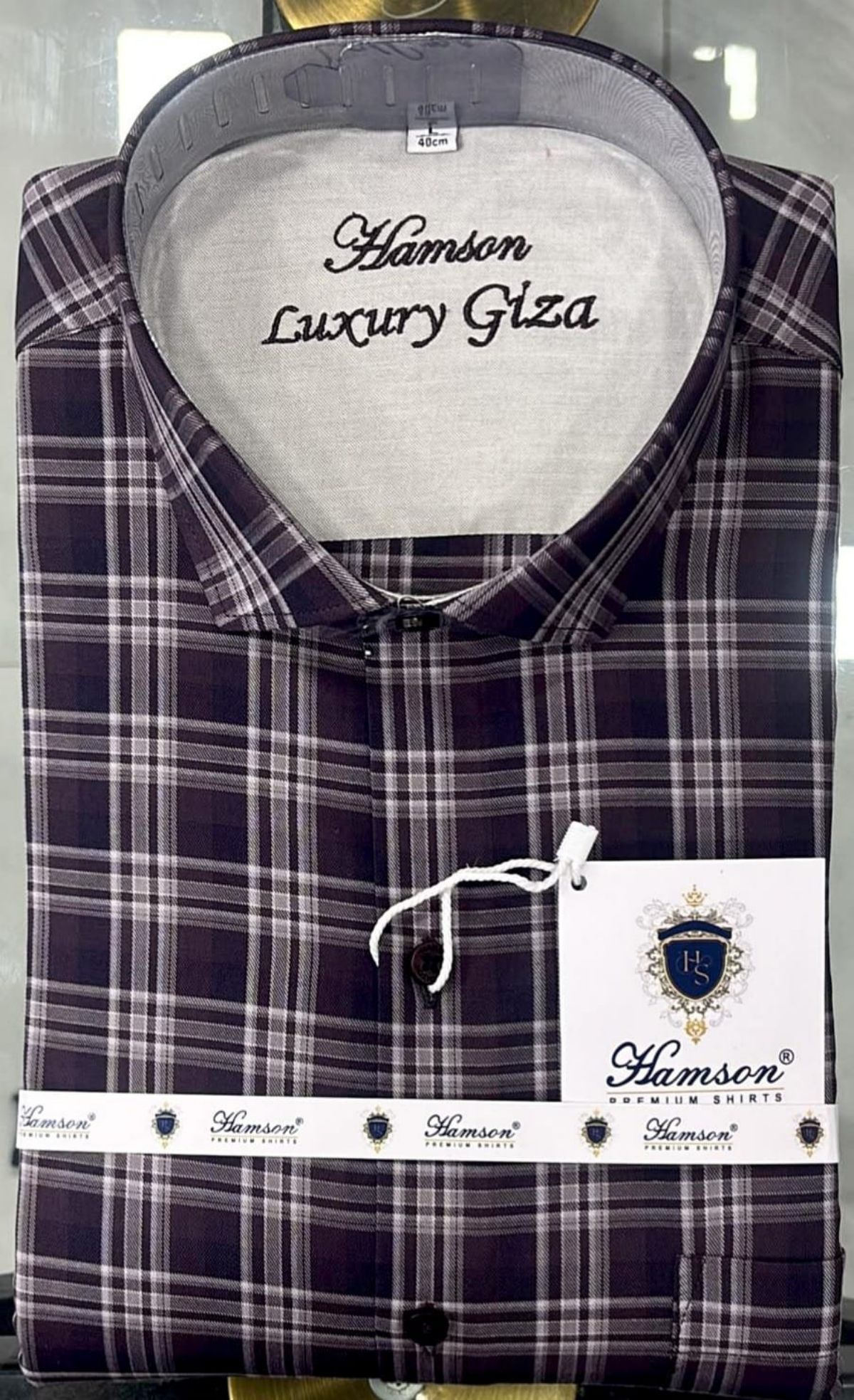 Hamson Italian Giza Cotton Shirts Checks