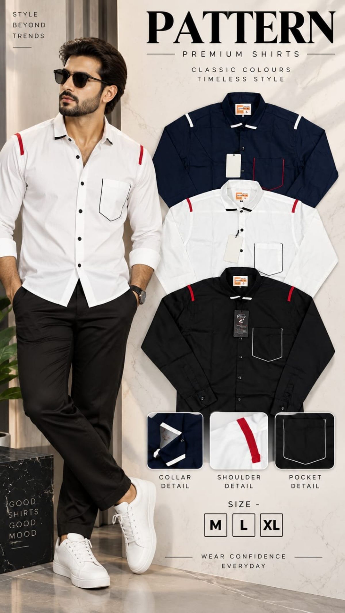 Men's Shirts Pattern
