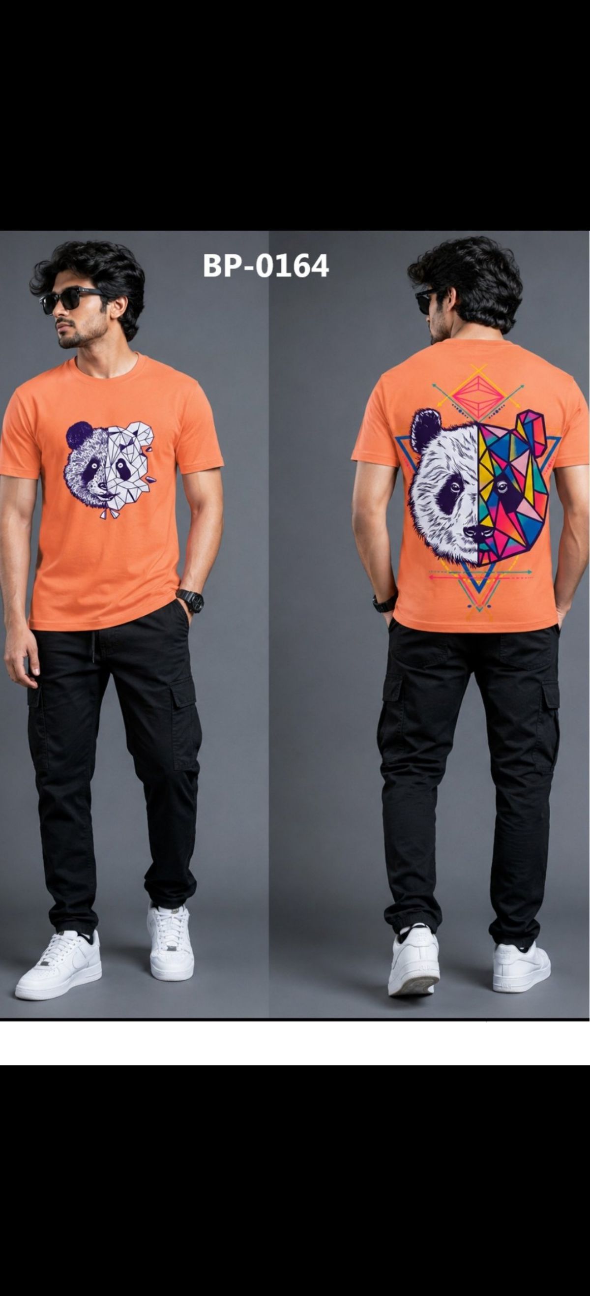 TOMHIDDLE MENS PRINTED T-SHIRT- A4-BP-0164