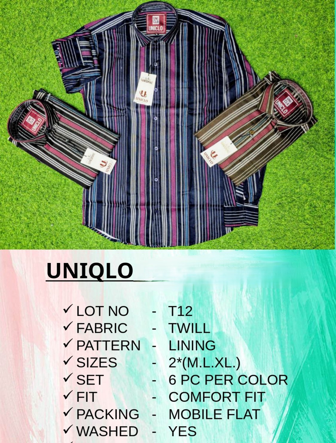 Men's Shirts- UNIQLO