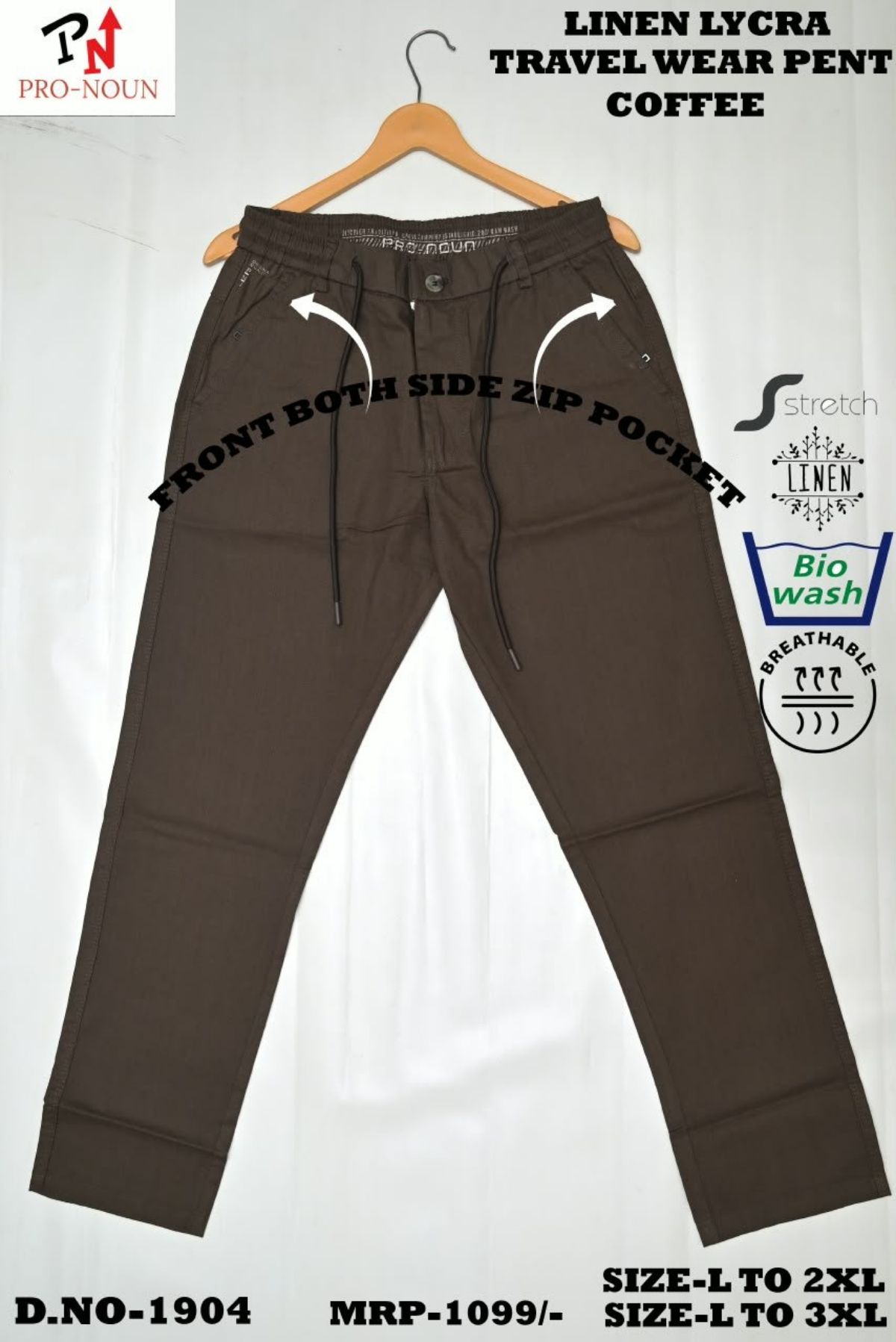 Pro-Noun Men's Lounge Wear Track Pants -1904