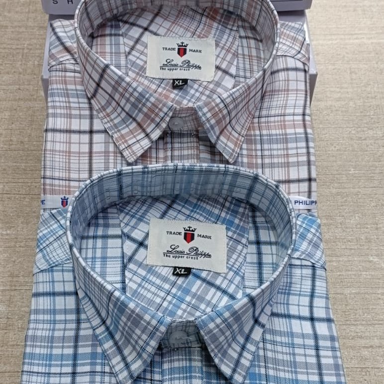 Men's Shirts Oxford check